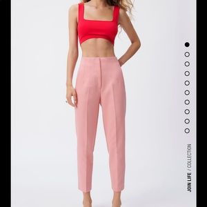 ZARA HIGH WAISTED PANTS